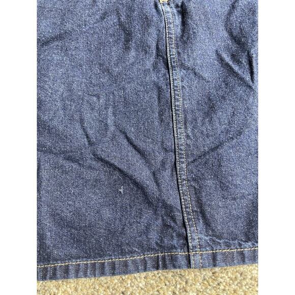 Vintage GAP Women’s Denim Jeans Skirt 100% Cotton Size 31 Mini W/ Pockets - Picture 5 of 7